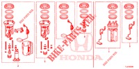 KRAFTSTOFFTANKSATZ, KURZE TEILE  für Honda ACCORD TOURER DIESEL 2.2 ELEGANCE 5 Türen 6 gang-Schaltgetriebe 2015