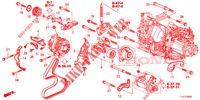 MOTORHALTERUNG (DIESEL) für Honda ACCORD TOURER DIESEL 2.2 ELEGANCE 5 Türen 6 gang-Schaltgetriebe 2015