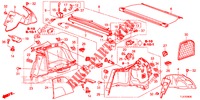 SEITENWANDVERKLEIDUNG(2D)  für Honda ACCORD TOURER DIESEL 2.2 ELEGANCE 5 Türen 6 gang-Schaltgetriebe 2015
