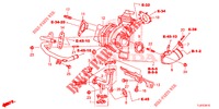 TURBOLADER SYSTEM (DIESEL) für Honda ACCORD TOURER DIESEL 2.2 ELEGANCE 5 Türen 6 gang-Schaltgetriebe 2015