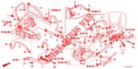 WASSERSCHLAUCH/HEIZUNGSSCHACHT (DIESEL) für Honda ACCORD TOURER DIESEL 2.2 ELEGANCE 5 Türen 6 gang-Schaltgetriebe 2015