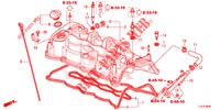 ZYLINDERKOPFDECKEL (DIESEL) für Honda ACCORD TOURER DIESEL 2.2 ELEGANCE 5 Türen 6 gang-Schaltgetriebe 2015