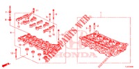 ZYLINDERKOPFDECKEL (DIESEL) für Honda ACCORD TOURER DIESEL 2.2 ELEGANCE 5 Türen 6 gang-Schaltgetriebe 2015
