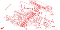 ANSAUGKRUEMMER (DIESEL) für Honda ACCORD TOURER DIESEL 2.2 ELEGANCE 5 Türen 5 gang automatikgetriebe 2015