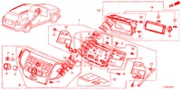 AUDIOEINHEIT  für Honda ACCORD TOURER DIESEL 2.2 ELEGANCE 5 Türen 5 gang automatikgetriebe 2015