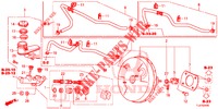 HAUPTBREMSZYLINDER/MASTER POWER (LH) für Honda ACCORD TOURER DIESEL 2.2 ELEGANCE 5 Türen 5 gang automatikgetriebe 2015