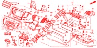 INSTRUMENT, ZIERSTUECK (COTE DE PASSAGER) (LH) für Honda ACCORD TOURER DIESEL 2.2 ELEGANCE 5 Türen 5 gang automatikgetriebe 2015
