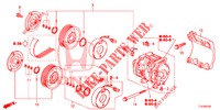 KLIMAANLAGE (COMPRESSEUR) (DIESEL) für Honda ACCORD TOURER DIESEL 2.2 ELEGANCE 5 Türen 5 gang automatikgetriebe 2015