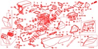 KONSOLE (LH) für Honda ACCORD TOURER DIESEL 2.2 ELEGANCE 5 Türen 5 gang automatikgetriebe 2015