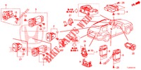 SCHALTER (LH) für Honda ACCORD TOURER DIESEL 2.2 ELEGANCE 5 Türen 5 gang automatikgetriebe 2015