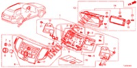 AUDIOEINHEIT  für Honda ACCORD TOURER DIESEL 2.2 ELEGANCE PACK 5 Türen 6 gang-Schaltgetriebe 2015