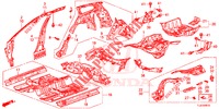 BODEN/INNENBLECHE  für Honda ACCORD TOURER DIESEL 2.2 ELEGANCE PACK 5 Türen 6 gang-Schaltgetriebe 2015
