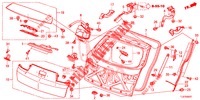 HECKKLAPPE (PUISSANCE) für Honda ACCORD TOURER DIESEL 2.2 ELEGANCE PACK 5 Türen 6 gang-Schaltgetriebe 2015