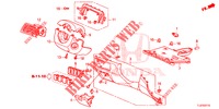 INSTRUMENT, ZIERSTUECK (COTE DE CONDUCTEUR) (LH) für Honda ACCORD TOURER DIESEL 2.2 ELEGANCE PACK 5 Türen 6 gang-Schaltgetriebe 2015