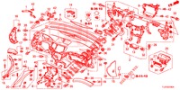 INSTRUMENTENBRETT, OBEN (LH) für Honda ACCORD TOURER DIESEL 2.2 ELEGANCE PACK 5 Türen 6 gang-Schaltgetriebe 2015