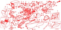 KONSOLE (LH) für Honda ACCORD TOURER DIESEL 2.2 ELEGANCE PACK 5 Türen 6 gang-Schaltgetriebe 2015
