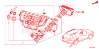 MITTLERES MODUL (NAVIGATION) für Honda ACCORD TOURER DIESEL 2.2 ELEGANCE PACK 5 Türen 6 gang-Schaltgetriebe 2015