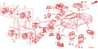 SCHALTER (LH) für Honda ACCORD TOURER DIESEL 2.2 ELEGANCE PACK 5 Türen 6 gang-Schaltgetriebe 2015