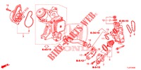 WASSERPUMPE/THERMOSTAT (DIESEL) für Honda ACCORD TOURER DIESEL 2.2 ELEGANCE PACK 5 Türen 6 gang-Schaltgetriebe 2015