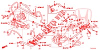 WASSERSCHLAUCH/HEIZUNGSSCHACHT (DIESEL) für Honda ACCORD TOURER DIESEL 2.2 ELEGANCE PACK 5 Türen 6 gang-Schaltgetriebe 2015