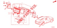 AUDIOEINHEIT (NAVIGATION) für Honda ACCORD TOURER DIESEL 2.2 ELEGANCE PACK 5 Türen 5 gang automatikgetriebe 2015