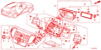 AUDIOEINHEIT  für Honda ACCORD TOURER DIESEL 2.2 ELEGANCE PACK 5 Türen 5 gang automatikgetriebe 2015