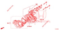 DROSSELKLAPPENGEHAEUSE (2.0L) für Honda ACCORD TOURER DIESEL 2.2 ELEGANCE PACK 5 Türen 5 gang automatikgetriebe 2015
