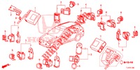 EINPARKSENSOR  für Honda ACCORD TOURER DIESEL 2.2 ELEGANCE PACK 5 Türen 5 gang automatikgetriebe 2015