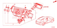 MITTLERES MODUL (NAVIGATION) für Honda ACCORD TOURER DIESEL 2.2 ELEGANCE PACK 5 Türen 5 gang automatikgetriebe 2015