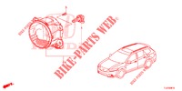NEBELSCHEINWERFER  für Honda ACCORD TOURER DIESEL 2.2 ELEGANCE PACK 5 Türen 5 gang automatikgetriebe 2015