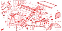 SEITENWANDVERKLEIDUNG(2D)  für Honda ACCORD TOURER DIESEL 2.2 ELEGANCE PACK 5 Türen 5 gang automatikgetriebe 2015