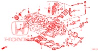 SPULENVENTIL/ OELDRUCKSENSOR (2.0L) für Honda ACCORD TOURER DIESEL 2.2 ELEGANCE PACK 5 Türen 5 gang automatikgetriebe 2015