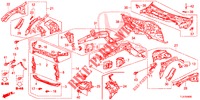 VORDERE TRENNWAND/STIRNWAND  für Honda ACCORD TOURER DIESEL 2.2 ELEGANCE PACK 5 Türen 5 gang automatikgetriebe 2015