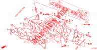 ANSAUGKRUEMMER (DIESEL) für Honda ACCORD TOURER DIESEL 2.2 LUXURY 5 Türen 5 gang automatikgetriebe 2015