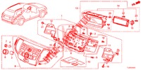 AUDIOEINHEIT  für Honda ACCORD TOURER DIESEL 2.2 LUXURY 5 Türen 5 gang automatikgetriebe 2015