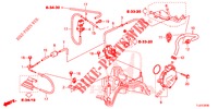 EINBAULEITUNG/UNTERDRUCKPUMPE (DIESEL) für Honda ACCORD TOURER DIESEL 2.2 LUXURY 5 Türen 5 gang automatikgetriebe 2015