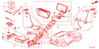 EINBAUSATZ F. RNS2  für Honda ACCORD TOURER DIESEL 2.2 LUXURY 5 Türen 5 gang automatikgetriebe 2015