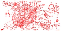 GETRIEBEGEHAEUSE (DIESEL) für Honda ACCORD TOURER DIESEL 2.2 LUXURY 5 Türen 5 gang automatikgetriebe 2015