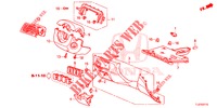 INSTRUMENT, ZIERSTUECK (COTE DE CONDUCTEUR) (LH) für Honda ACCORD TOURER DIESEL 2.2 LUXURY 5 Türen 5 gang automatikgetriebe 2015