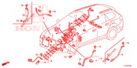 KABELBAUM (1) (LH) für Honda ACCORD TOURER DIESEL 2.2 LUXURY 5 Türen 5 gang automatikgetriebe 2015