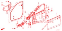TUERTAFELN, VORNE(2D)  für Honda ACCORD TOURER DIESEL 2.2 LUXURY 5 Türen 5 gang automatikgetriebe 2015