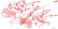 WASSERSCHLAUCH/HEIZUNGSSCHACHT (DIESEL) für Honda ACCORD TOURER DIESEL 2.2 LUXURY 5 Türen 5 gang automatikgetriebe 2015