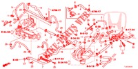 WASSERSCHLAUCH/HEIZUNGSSCHACHT (DIESEL) für Honda ACCORD TOURER DIESEL 2.2 LUXURY 5 Türen 5 gang automatikgetriebe 2015