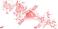 WIRBELSTEUERVENTIL (DIESEL) für Honda ACCORD TOURER DIESEL 2.2 LUXURY 5 Türen 5 gang automatikgetriebe 2015