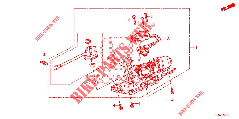 HECKKLAPPENMOTOR  für Honda ACCORD TOURER DIESEL 2.2 LUXURY 5 Türen 5 gang automatikgetriebe 2015