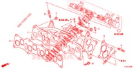 ANSAUGKRUEMMER (DIESEL) für Honda ACCORD TOURER DIESEL 2.2 LUXURY 5 Türen 6 gang-Schaltgetriebe 2015