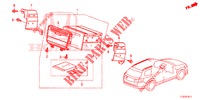 AUDIOEINHEIT (NAVIGATION) für Honda ACCORD TOURER DIESEL 2.2 LUXURY 5 Türen 6 gang-Schaltgetriebe 2015