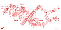 EGR STEUERVENTIL (DIESEL) für Honda ACCORD TOURER DIESEL 2.2 LUXURY 5 Türen 6 gang-Schaltgetriebe 2015