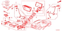 EINBAUSATZ F. RNS2  für Honda ACCORD TOURER DIESEL 2.2 LUXURY 5 Türen 6 gang-Schaltgetriebe 2015