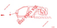 GUMMITUELLE (LATERAL) für Honda ACCORD TOURER DIESEL 2.2 LUXURY 5 Türen 6 gang-Schaltgetriebe 2015